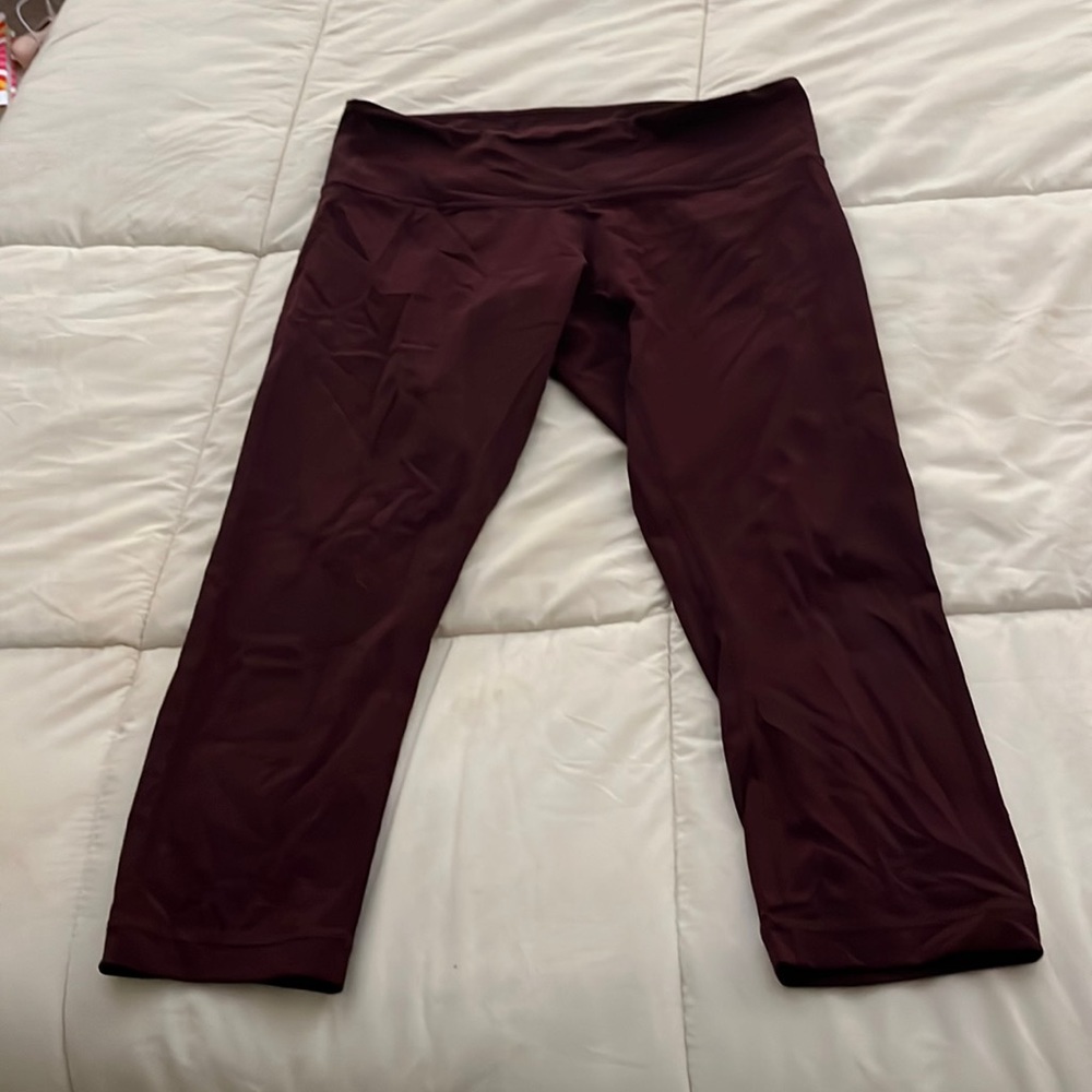 Lululemon Wunder Under Crop II Leggings in Full-On Luxtreme